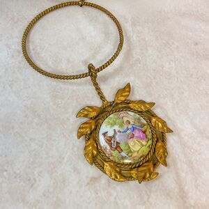 Hand Painted Signed‎ Victorian Art